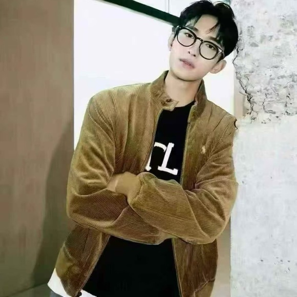 Polo by Ralph Lauren Men's Tan Corduroy Bomber Jacket nwt - Picture 7 of 11